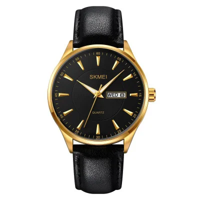 Чоловічий годинник Skmei 2075GDBK Gold-Black