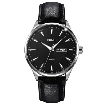 Чоловічий годинник Skmei 2075SIBK Silver-Black