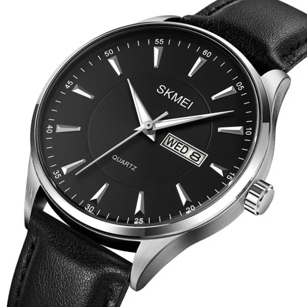 Мужские часы Skmei 2075SIBK Silver-Black фото 3