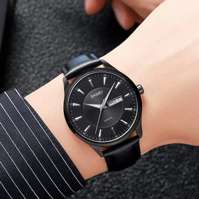 Чоловічий годинник Skmei 2075BKBKSI Black-Black-Silver