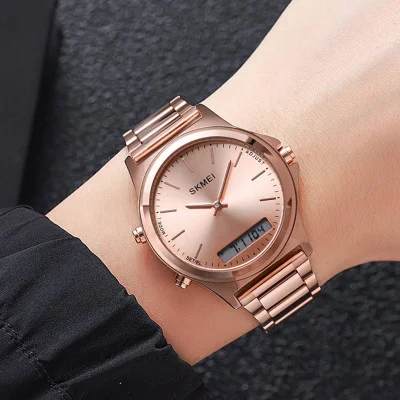 Женские часы Skmei 2120RGRG Rose Gold-Rose Gold