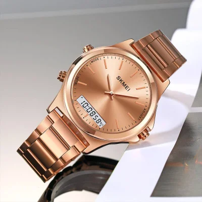 Женские часы Skmei 2120RGRG Rose Gold-Rose Gold