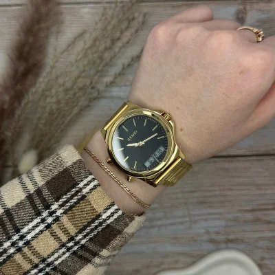 Женские часы Skmei 2120GDBK Gold-Black