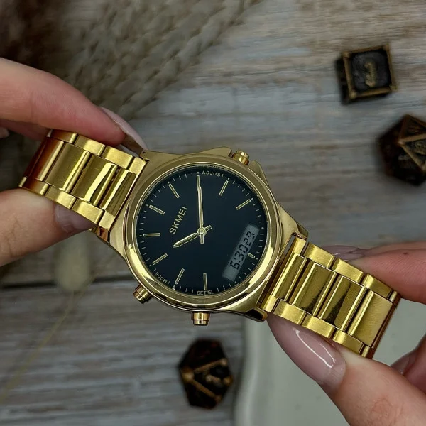 Женские часы Skmei 2120GDBK Gold-Black фото 10