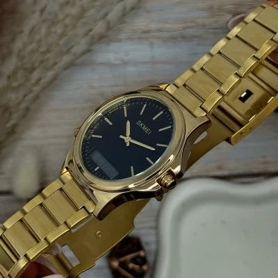 Женские часы Skmei 2120GDBK Gold-Black