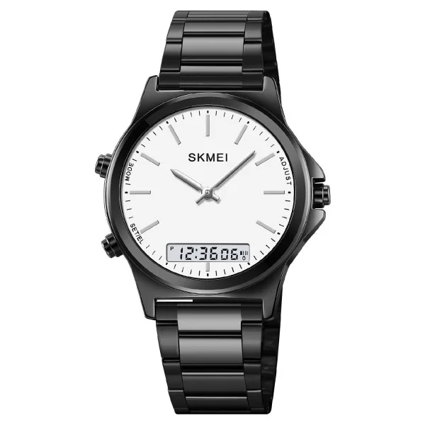 Жіночий годинник Skmei 2120BKWT Black-White фото 1