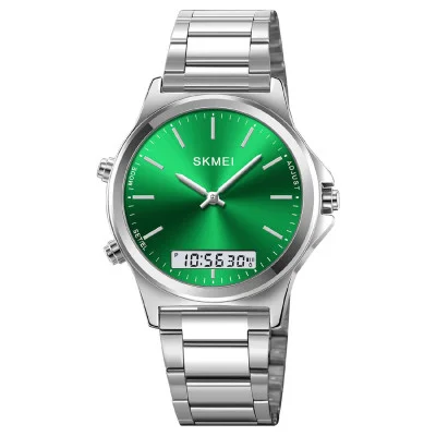 Женские часы Skmei 2120SIGN Silver-Green