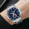 Мужские часы Skmei 9326SIBU Silver-Blue фото 4