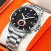 Чоловічий годинник Skmei 9326SIBK Silver-Black фото 4