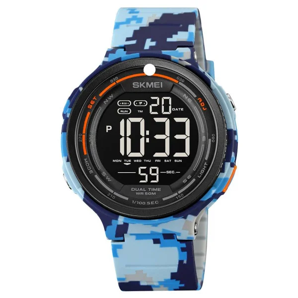 Мужские часы Skmei 1841CMBU Camo Blue фото 1