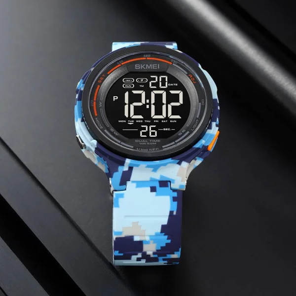 Мужские часы Skmei 1841CMBU Camo Blue фото 4