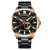 Мужские часы Curren 8372 Black-Cuprum фото 2