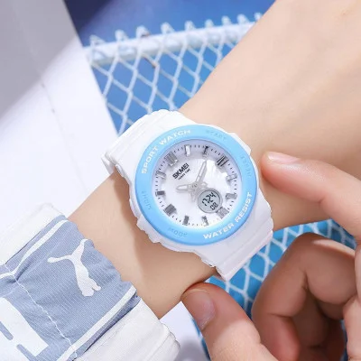 Жіночий годинник Skmei 2125WT White