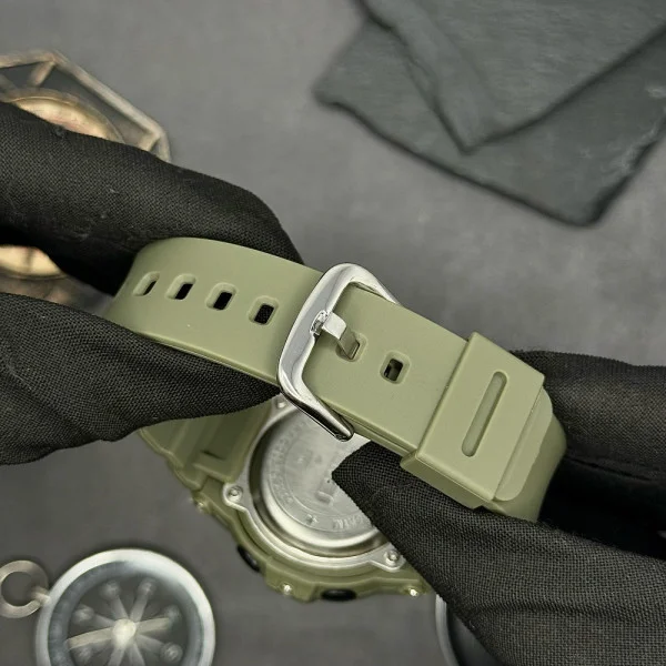 Жіночий годинник Skmei 2125AG Army green фото 8