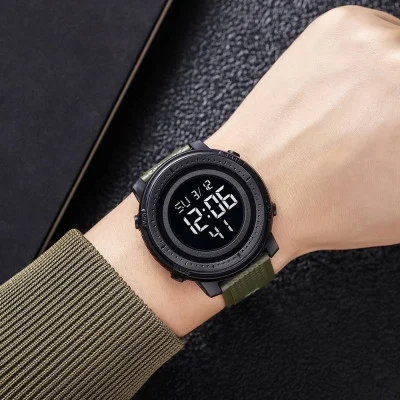 Чоловічий годинник Skmei 2215AG Army green