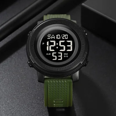 Чоловічий годинник Skmei 2215AG Army green