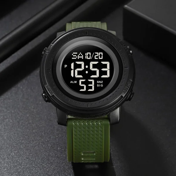 Мужские часы Skmei 2215AG Army green фото 5