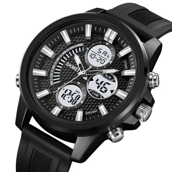 Мужские часы Skmei 2235BKWT Black-White фото 3