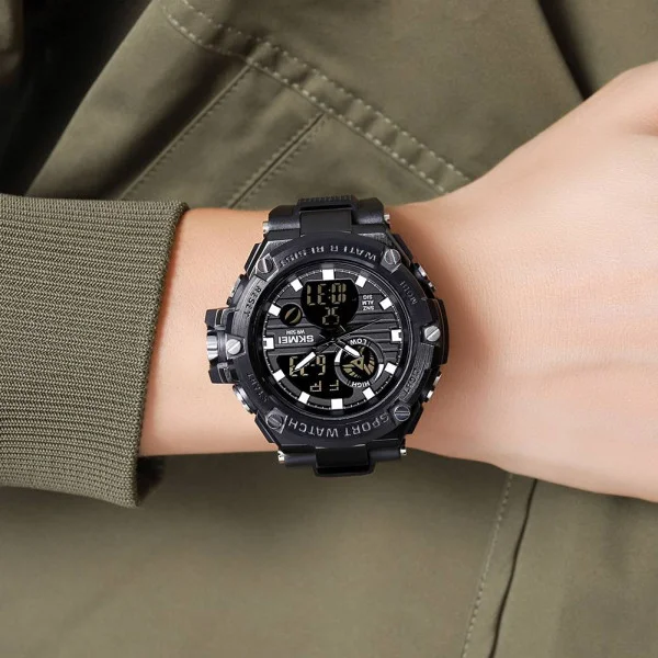 Чоловічий годинник Skmei 2119BK Black фото 4
