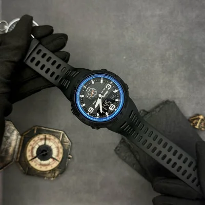 Чоловічий годинник Skmei 1655BUBK Black-Blue