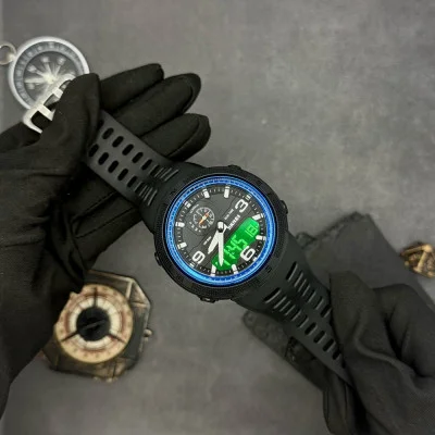 Чоловічий годинник Skmei 1655BUBK Black-Blue