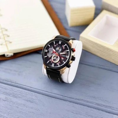 Чоловічий годинник Curren 8346 Black-Cuprum