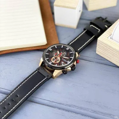 Чоловічий годинник Curren 8346 Black-Cuprum