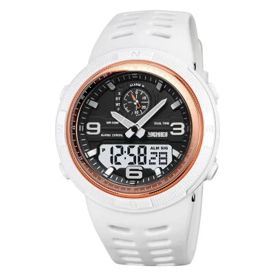 Чоловічий годинник Skmei 1655WTWT White