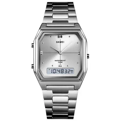 Чоловічий годинник Skmei 1612SI Silver