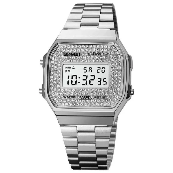 Жіночий годинник Skmei 1808SI Silver фото 1