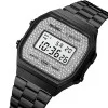 Жіночий годинник Skmei 1808BK Black фото 3