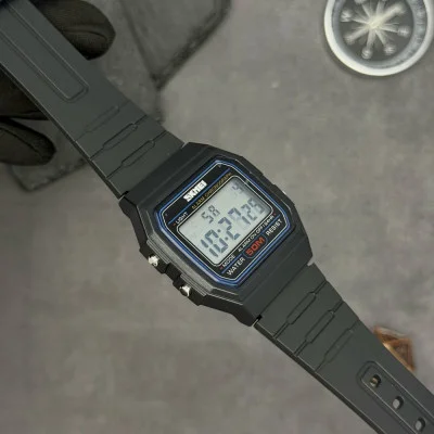Чоловічий годинник Skmei 2042BKWT Black-White