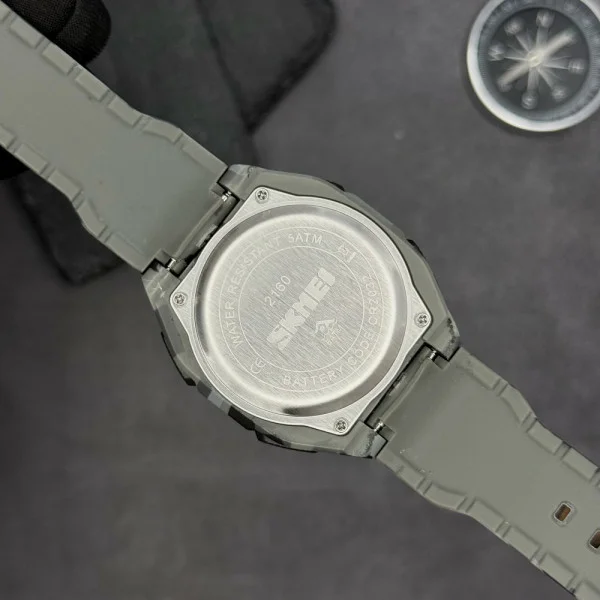 Мужские часы Skmei 2160CMGY Camo Grey фото 11