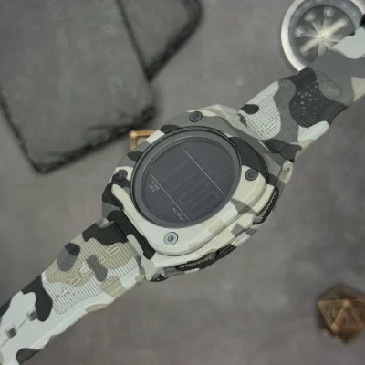 Чоловічий годинник Skmei 2160CMGY Camo Grey