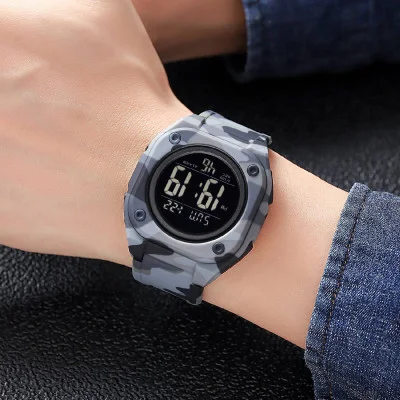 Мужские часы Skmei 2160CMGY Camo Grey