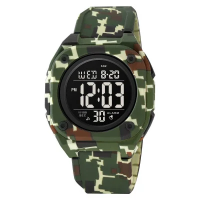 Чоловічий годинник Skmei 2160CMGN Camo Green