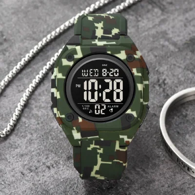 Чоловічий годинник Skmei 2160CMGN Camo Green