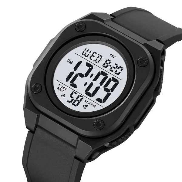 Мужские часы Skmei 2160BKWT Black-White фото 3