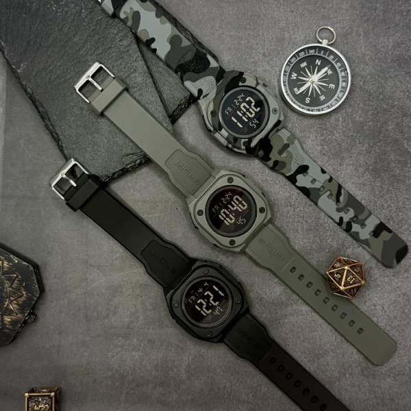 Чоловічий годинник Skmei 2160BKBK Black фото 12