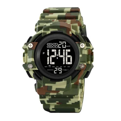 Чоловічий годинник Skmei 2195CMGN Camo Green