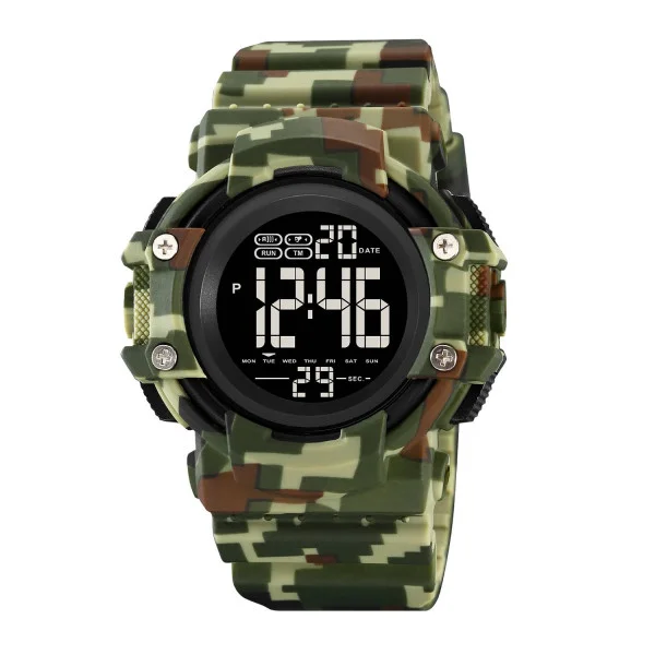 Чоловічий годинник Skmei 2195CMGN Camo Green фото 1