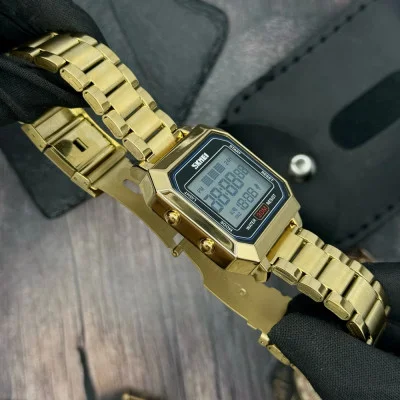 Чоловічий годинник Skmei 2149GD Gold