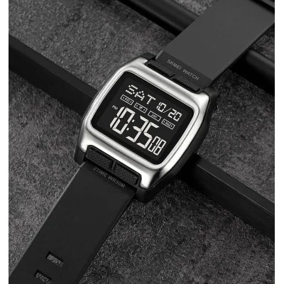 Чоловічий годинник Skmei 2193SIBK Silver-Black