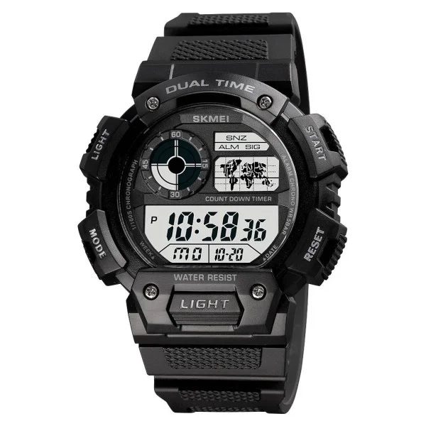 Мужские часы Skmei 1723BK Black фото 1