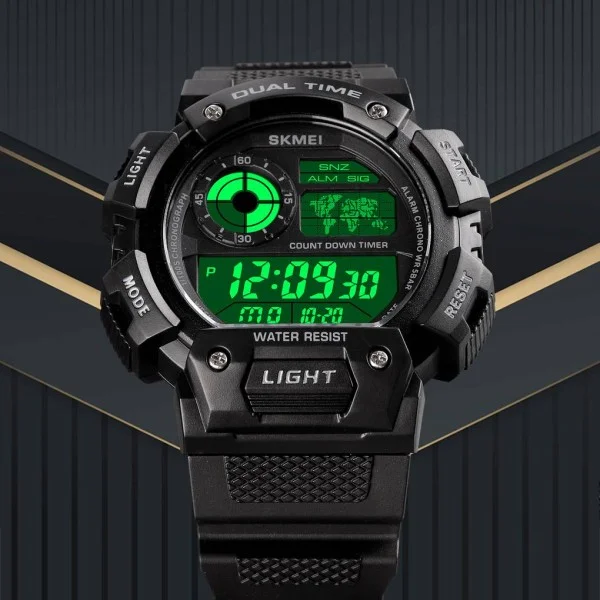 Мужские часы Skmei 1723BK Black фото 5