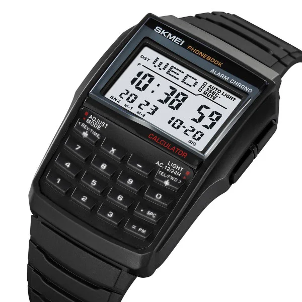 Чоловічий годинник Skmei 2255BK Black фото 3