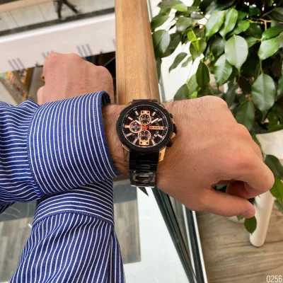 Чоловічий годинник Curren 8336 Black-Cuprum
