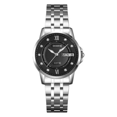 Женские часы Skmei 2085SIBK Silver-Black