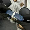 Чоловічий годинник Skmei 9232LSIBU Silver-Blue-Leather Strap фото 7