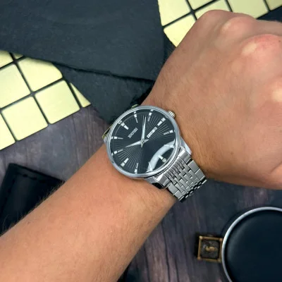 Чоловічий годинник Skmei 9323SIBK Silver-Black